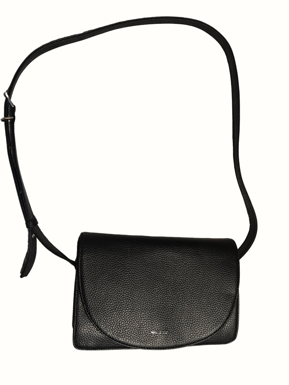 Matt & Nat Black Vegan Leather Crossbody Bag